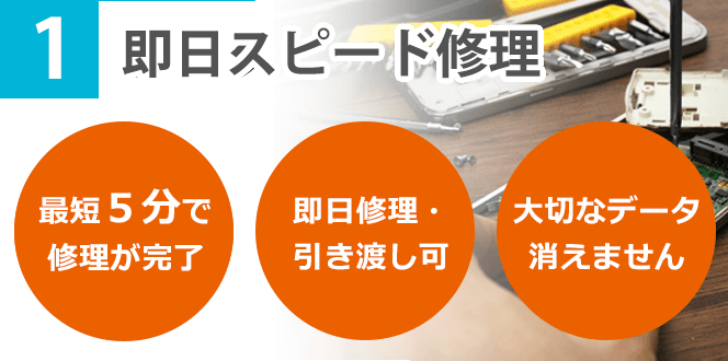 即日スピード修理